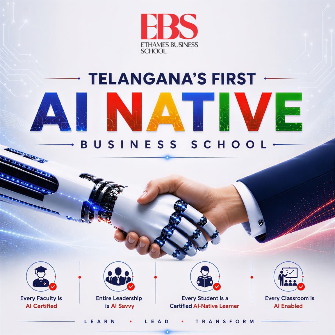 EThames Business School: Unveiling Telangana 's First AI -Native Business School